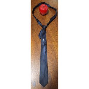 Dark Blue Light Blue Zig Zag Torch Boy's Skinny Tie Generic